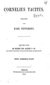 Cover of Cornelius Tacitus