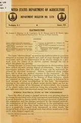 Cover of Electroculture