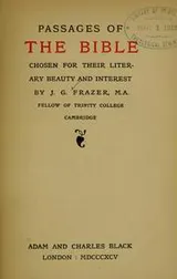 Cover of Passages of the Bible