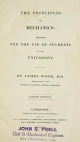 Cover of The principles of mechanics