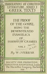 Cover of Evangelica demonstratio