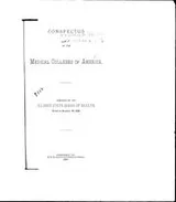 Cover of Conspectus of the medical colleges of America