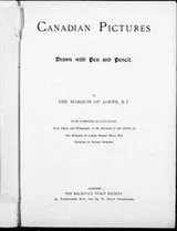 Cover of Canadian pictures