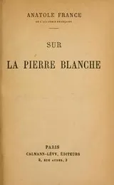 Cover of Sur la pierre blanche