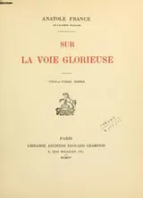 Cover of Sur la voie glorieuse