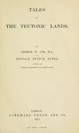 Cover of Tales of the Teutonic lands