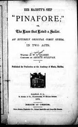 Cover of H.M.S. Pinaforte