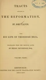 Cover of Tracts relating to the reformation