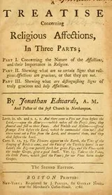 Cover of Treatise concerning the religious affections