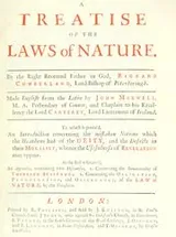 Cover of A treatise of the laws of nature