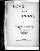 Cover of Love and peril