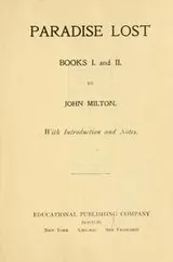 Cover of Paradise lost. Books I and II