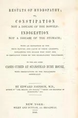 Cover of Results of hydropathy