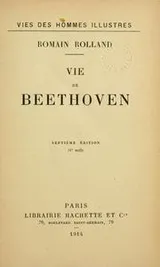 Cover of Vie de Beethoven
