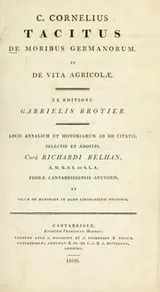 Cover of Germania