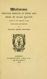 Cover of Waltoniana