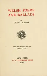 Cover of Welsh Poems and Ballads (Celtic Language and Literature : Goidelic and Brythonic)