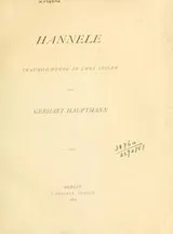 Cover of Hannele, Traumdichtung in zwei Teilen