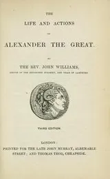 Cover of The life and actions of Alexander the Great