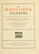 Cover of The Mayflower pilgrims
