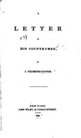 Cover of A letter to his countrymen