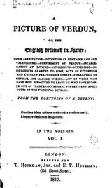 Cover of A picture of Verdun