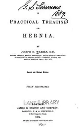 Cover of A Practical Treatise On Hernia
