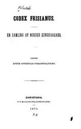 Cover of Codex Frisianus
