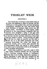 Cover of Thorley Weir