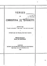 Cover of Verses