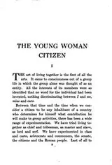 Cover of The  young woman citizen