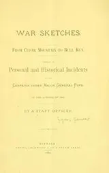 Cover of War sketches