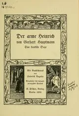 Cover of Der arme Heinrich