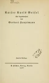 Cover of Kaiser Karls Geisel