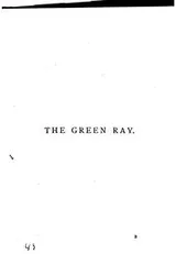 Cover of The green ray, tr. by M. de Hauteville