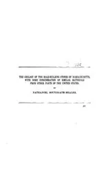 Cover of The Geology of the Road-building Stones of Massachusetts, with Some Consideration of Similar ..