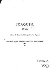 Cover of Joaquin: Et Al