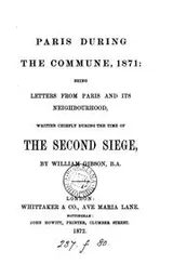 Cover of Paris during the Commune, 1871
