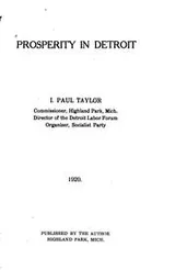 Cover of Prosperity in Detroit