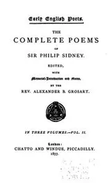 Cover of The Complete Poems of Sir Philip Sidney ..
