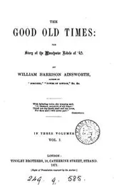 Cover of The good old times