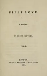 Cover of First love