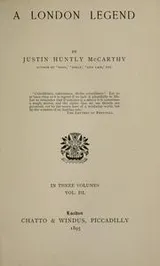 Cover of A London legend