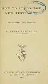 Cover of How to study the New Testament