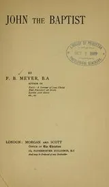 Cover of John the Baptist