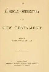 Cover of Commentary on the Gospel of Mark
