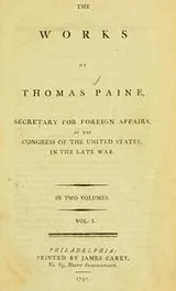 Cover of The works of Thomas Paine, secretary for foreign affairs, to the Congress of the United States, in the late war