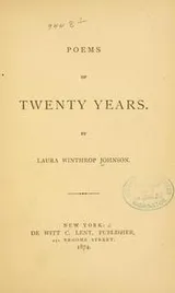 Cover of Poems of twenty years