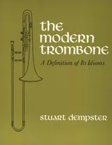 Cover of The modern trombone
