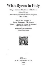 Cover of With Byron in Italy